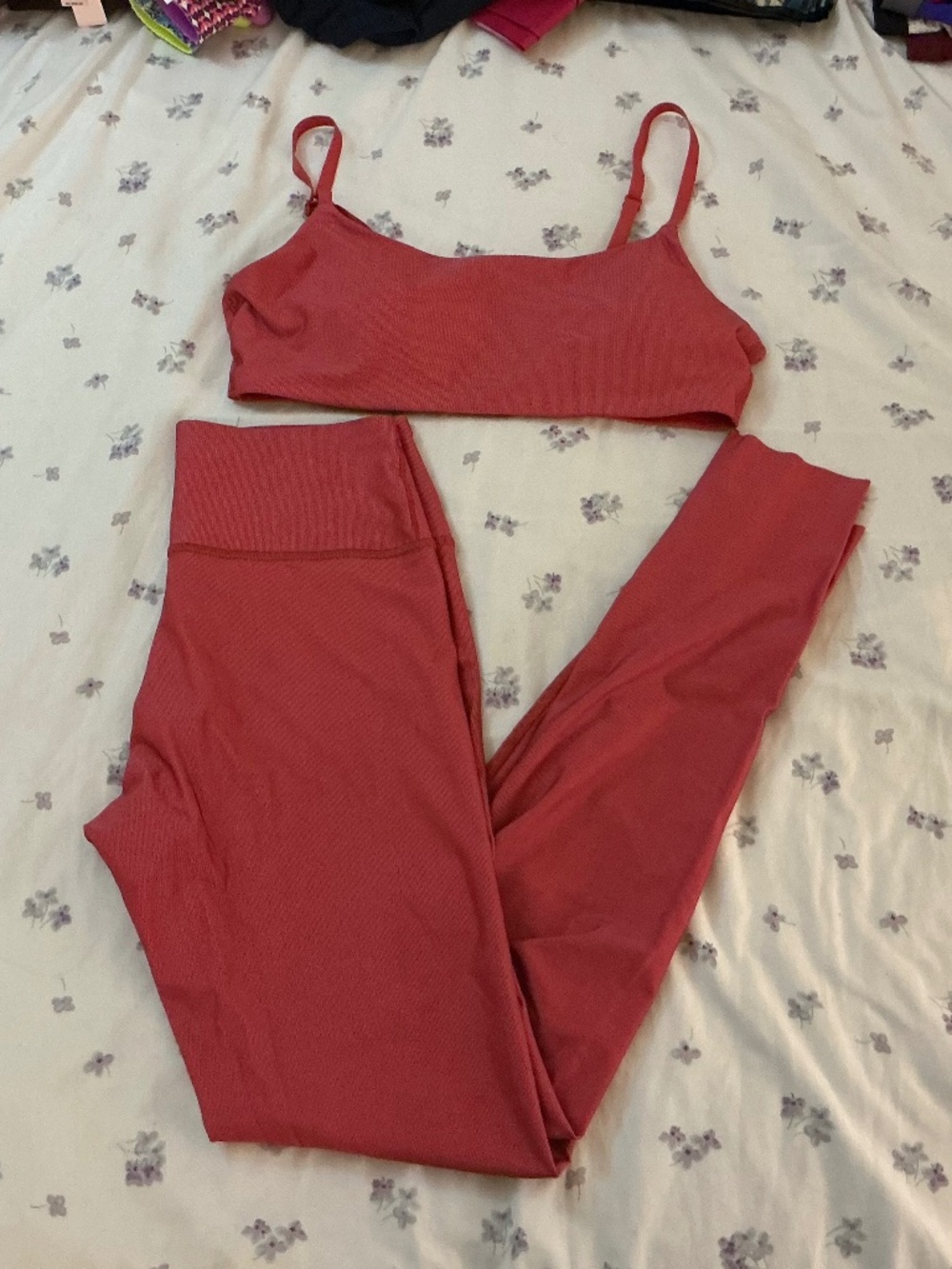 Victoria’s Secret PINK Sport Iridescent Matching Leggings and Sports Bra
